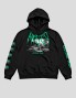 Sudadeira WASTED PARIS fear hoodie black