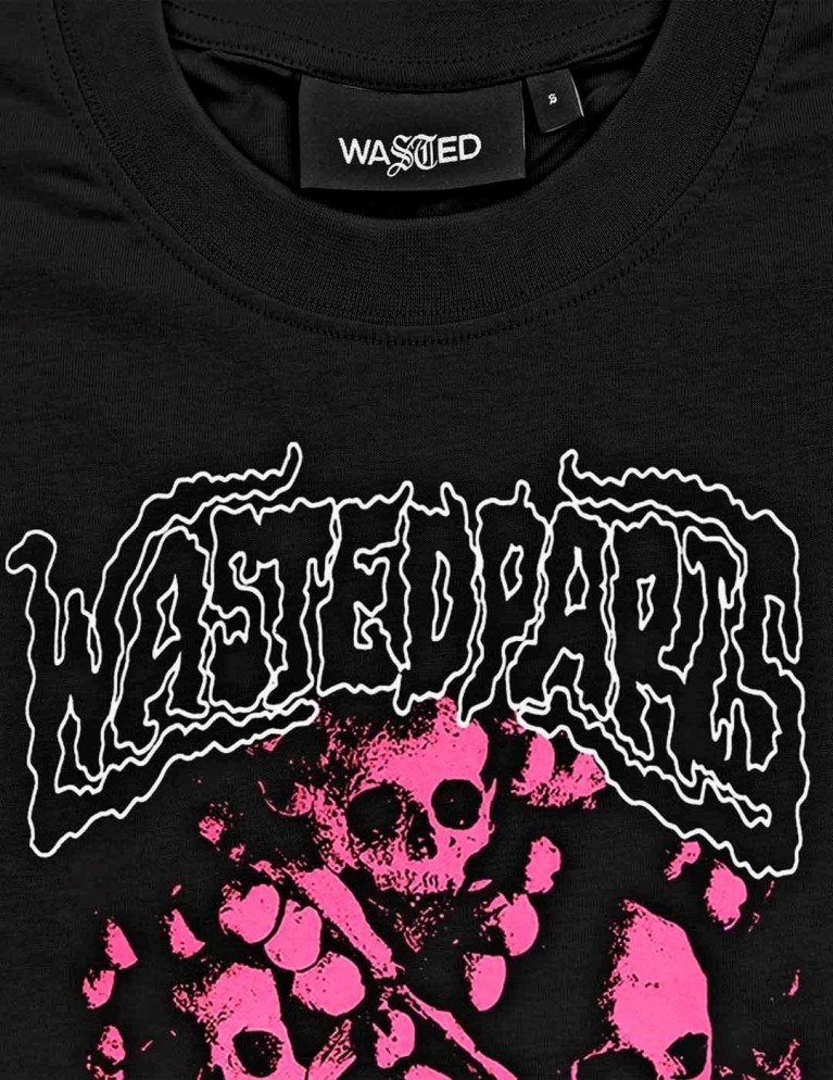 Camiseta WASTED PARIS crypt tee black
