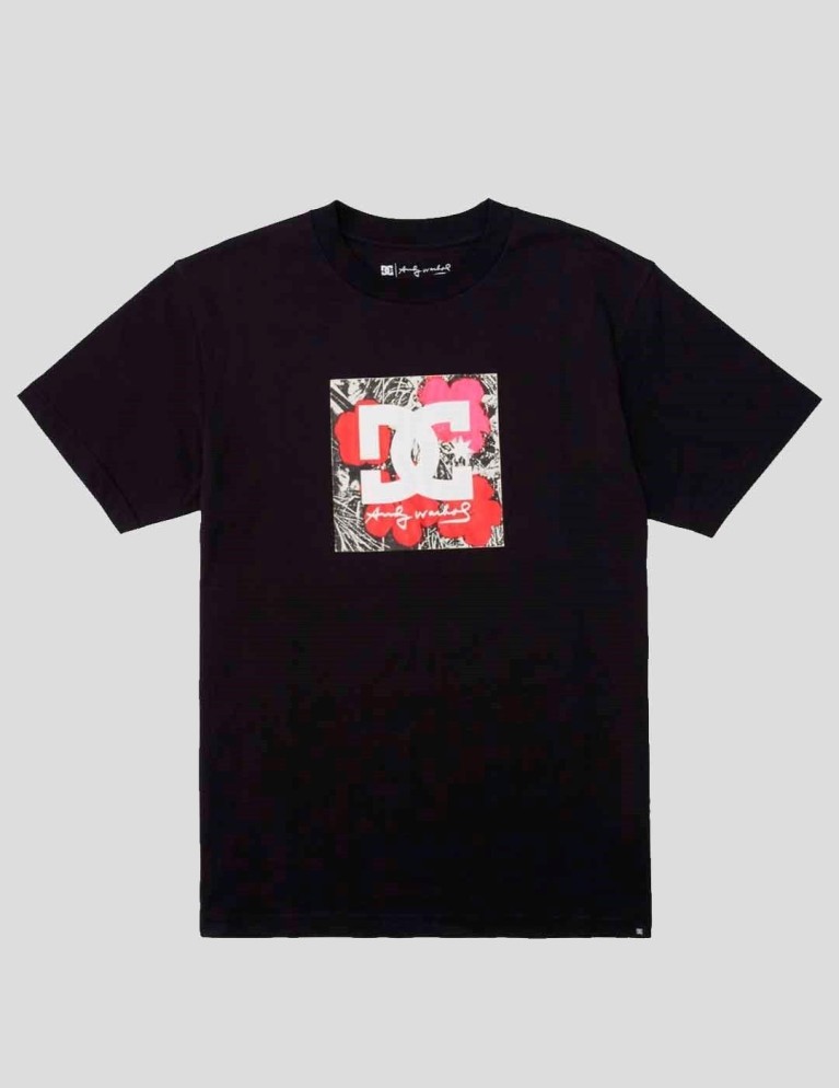 Camiseta DC x andy warhol lifedeath tee black
