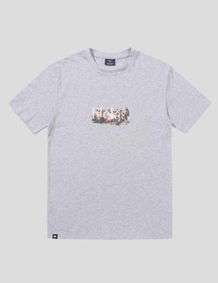 Camiseta HÉLAS fiesta tee  heather grey
