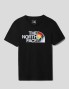 T-shirt THE NORTH FACE pride tee black