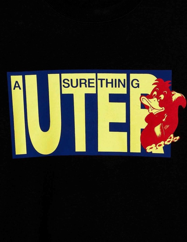 Sudadera IUTER sure thing crewneck black