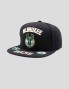 Gorra MITCHELL & NESS milwaukee bucks front loaded snapback black