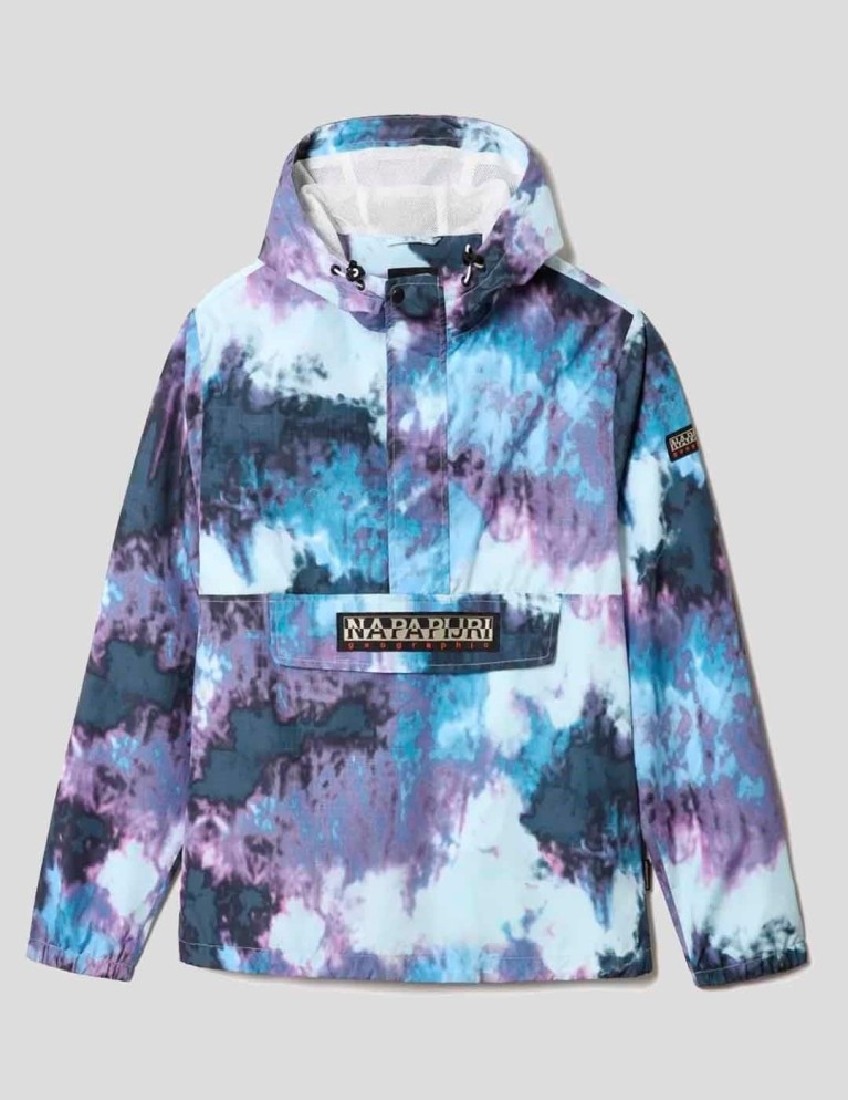 Chaqueta NAPAPIJRI freestrider aop blue tdye
