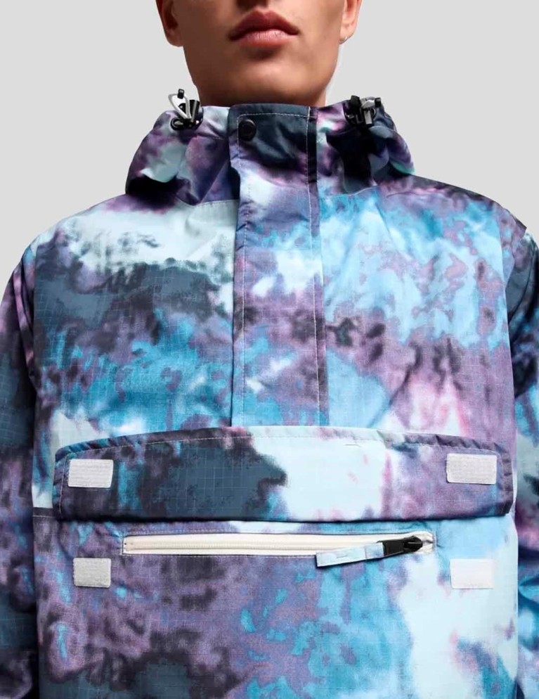 Chaqueta NAPAPIJRI freestrider aop blue tdye