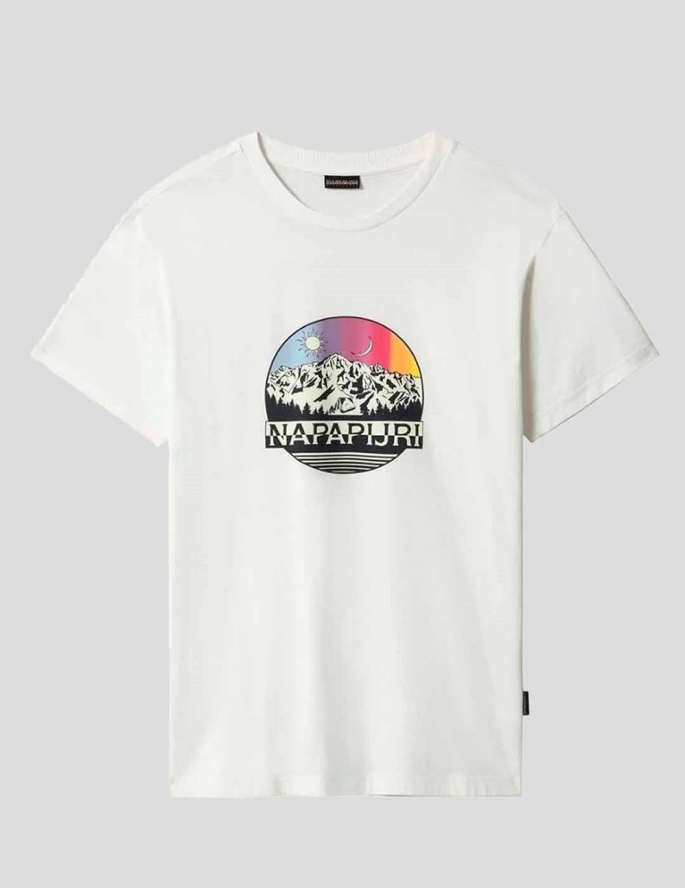 Camiseta NAPAPIJRI s-quintino tee white
