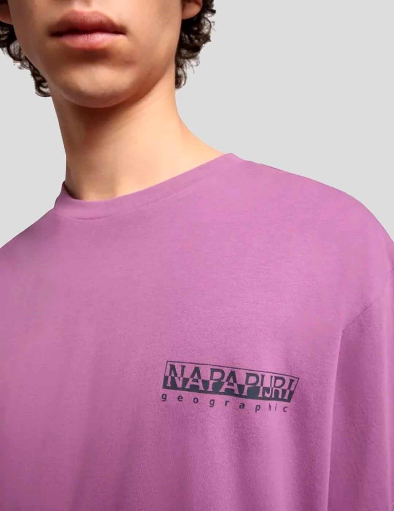Camiseta NAPAPIJRI s-plan tee violet chinese