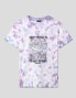Camiseta NAPAPIJRI s-plan aop tee blue tdye