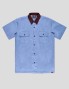 T-shirt DICKIES x vincent alvarez camicia golf blu