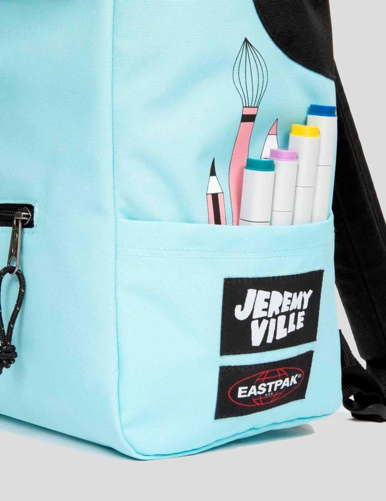 Mochila EASTPAK x jeremyville icon blue
