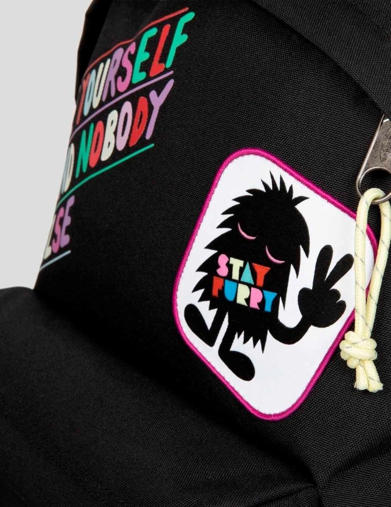 Mochila EASTPAK x jeremyville padded pak'r patch black
