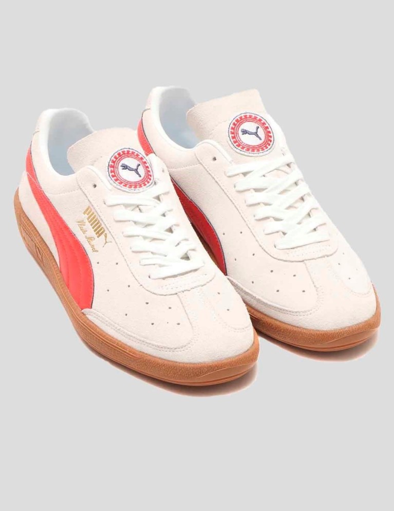 Zapatillas PUMA vlado stenzel legends puma white / high risk red / gum