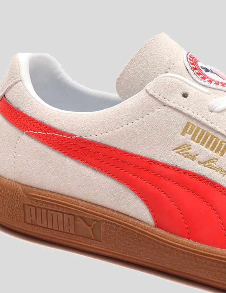 Zapatillas PUMA vlado stenzel legends puma white / high risk red / gum