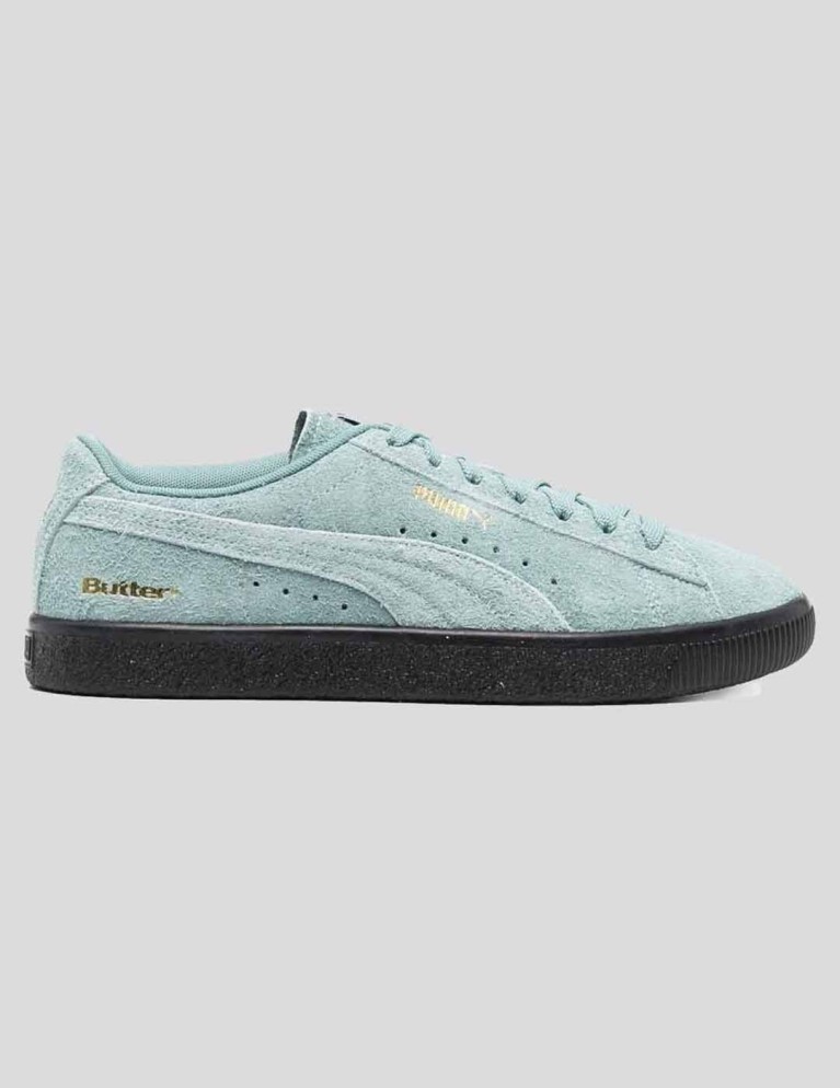 Colaboraciones PUMA x butter goods suede vtg mineral blue - puma black