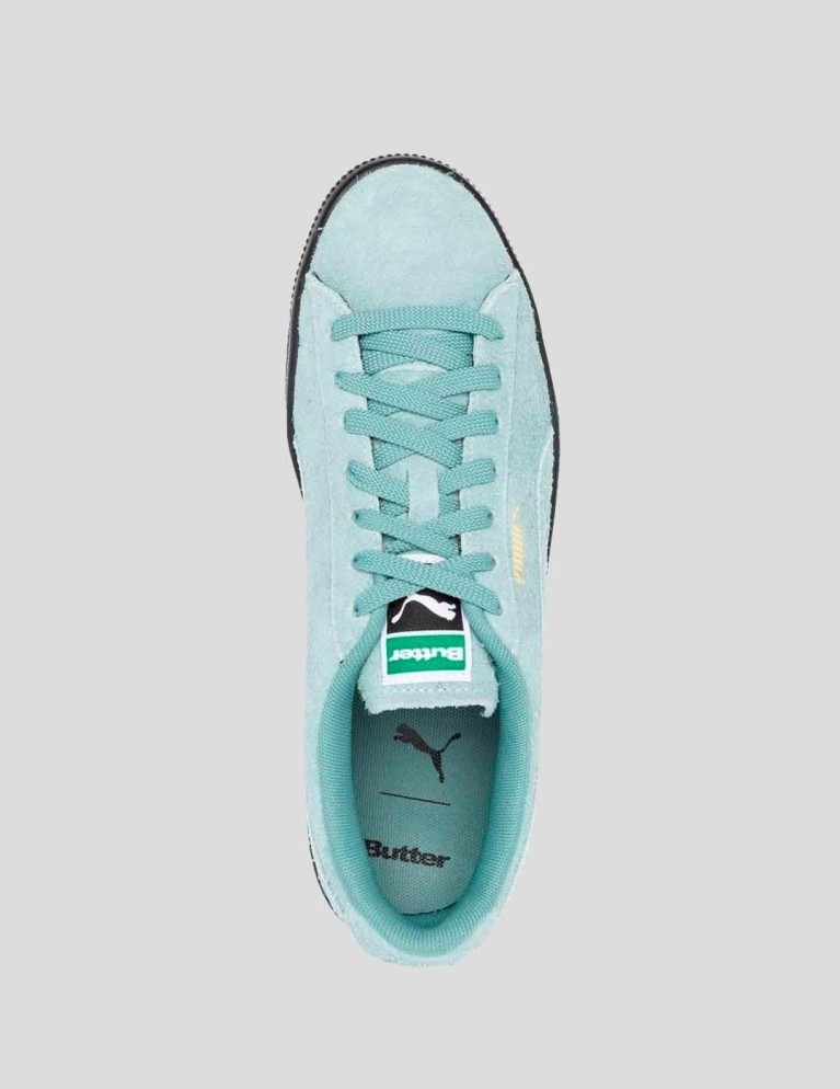 Colaboraciones PUMA x butter goods suede vtg mineral blue - puma black