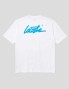LA SOSTEGNO T-shirt live loose fit tee blanc / ibiza