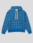 LASOSTE water fit hoodie vaporeaux / multico