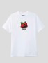 T-shirt BUTTER GOODS bacche tee bianco