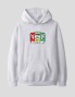 Sudadeira BUTTER GOODS king pullover hood heather grey
