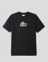 T-shirt BUTTER GOODS girovagare tee nero