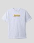 T-shirt BUTTER GOODS in esecuzione logo tee bianco