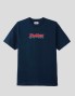 T-shirt BUTTER GOODS in esecuzione logo tee bianco
