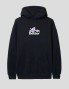 Sudadeira BUTTER GOODS wander pullover hood black