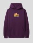 Sudadeira BUTTER GOODS wander pullover hood deep plum