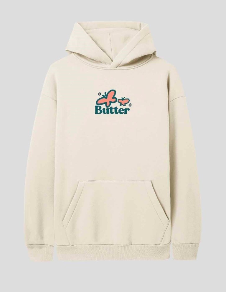 Sudadera BUTTER GOODS wander pullover hood bone