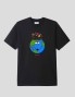 T-shirt BUTTER GOODS crescere tee nero