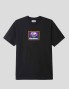T-shirt BUTTER GOODS trek tee nero