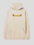 Sudadera BUTTER GOODS shrooms logo pullover hood bone