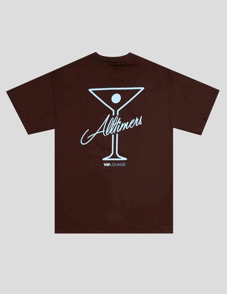 Camiseta ALLTIMERS diff player t shirt dark chocolate