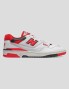 Zapatillas NEW BALANCE 550 white/team rede