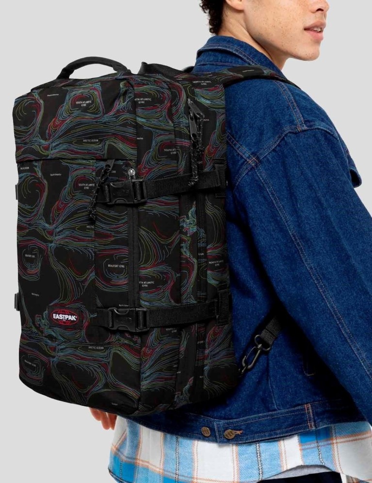 Mochila EASTPAK travelpack map black map black