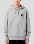 Felpa DICKshirt con cappuccio grigio melagne