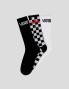 Calcetines VANS classic crew socks black/checkered/white