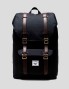 Mochila HERSCHEL piccolo zaino medio americano nero