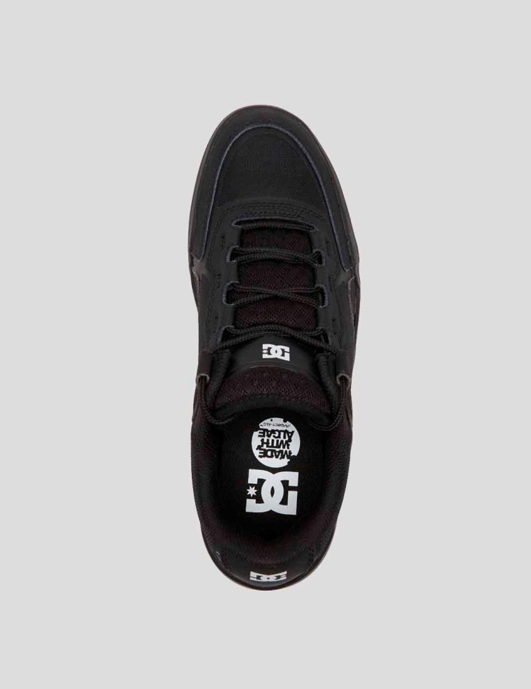 Zapatillas skate DC metric black/black/gum
