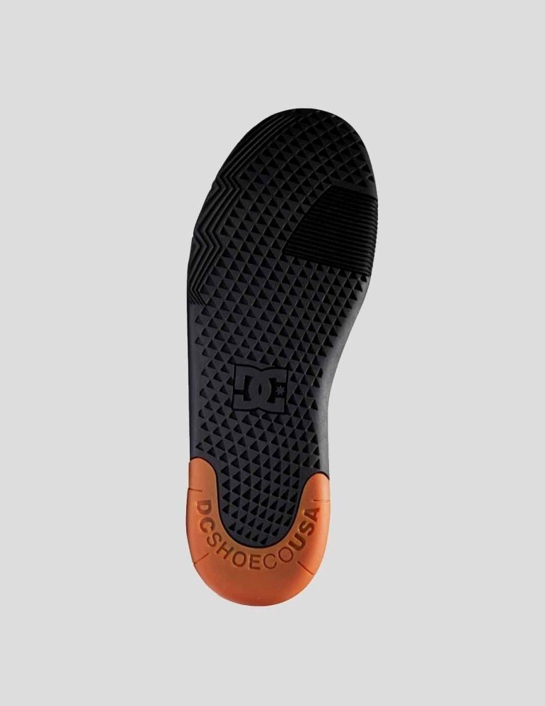 Zapatillas skate DC metric black/black/gum