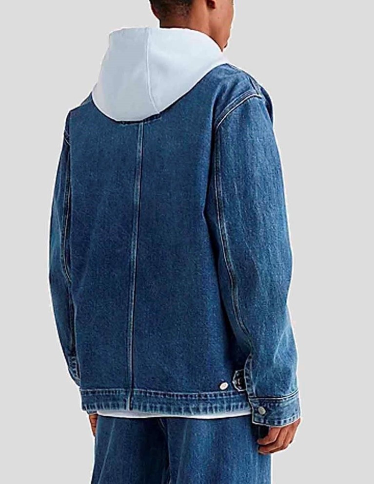 Chaqueta TOMMY JEANS denim boxy worker jacket denim