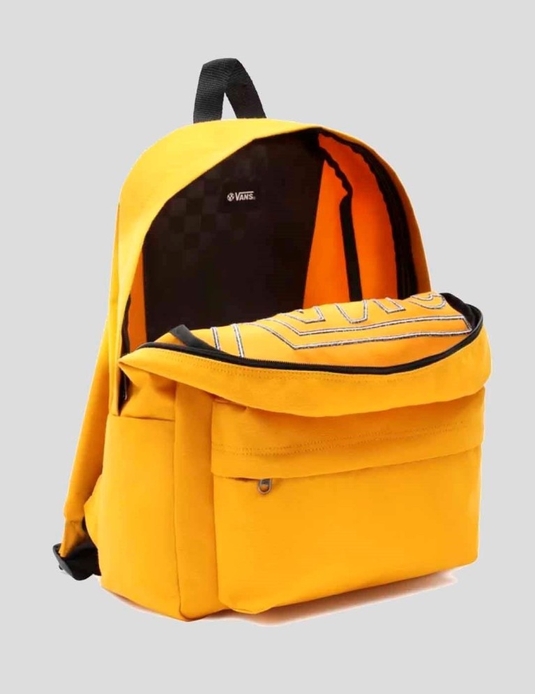 Mochila VANS  old skool drop v backpack yellow