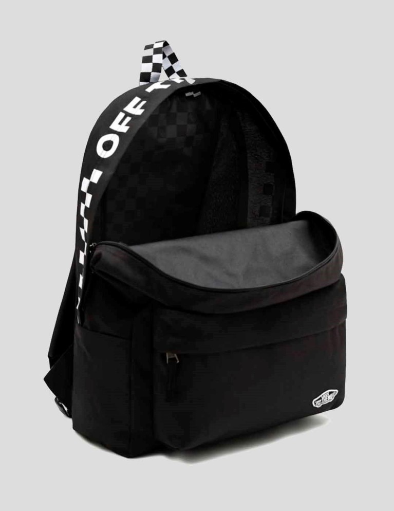 Mochila VANS  street sport realm backpack black/white