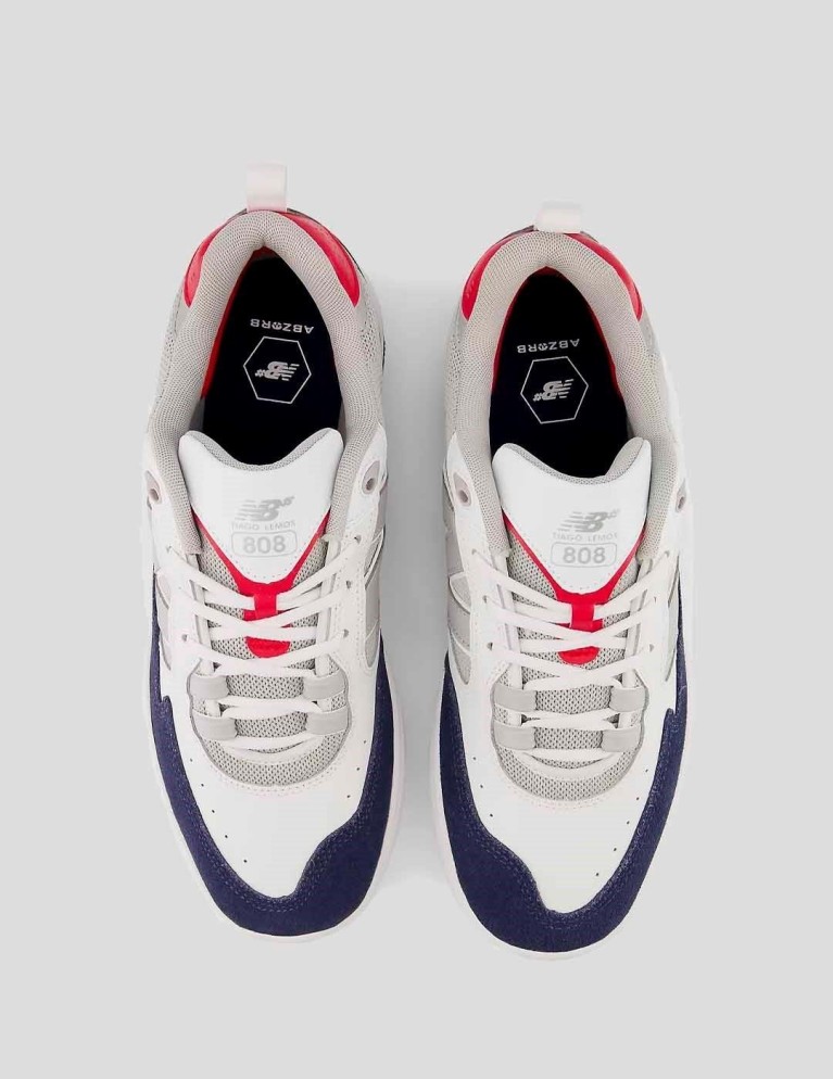 Zapatillas skate NEW BALANCE NUMERIC tiago lemos 808 white/navy
