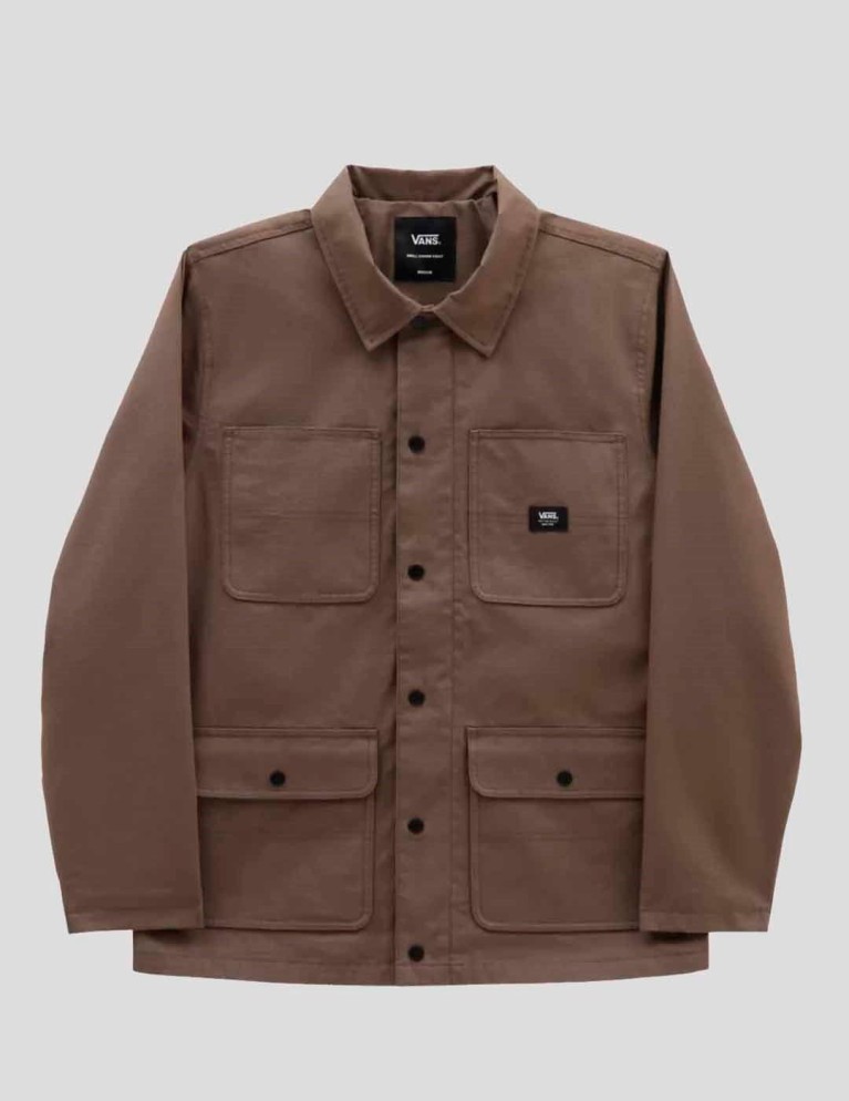 Chaqueta VANS  drill chore jacket brown