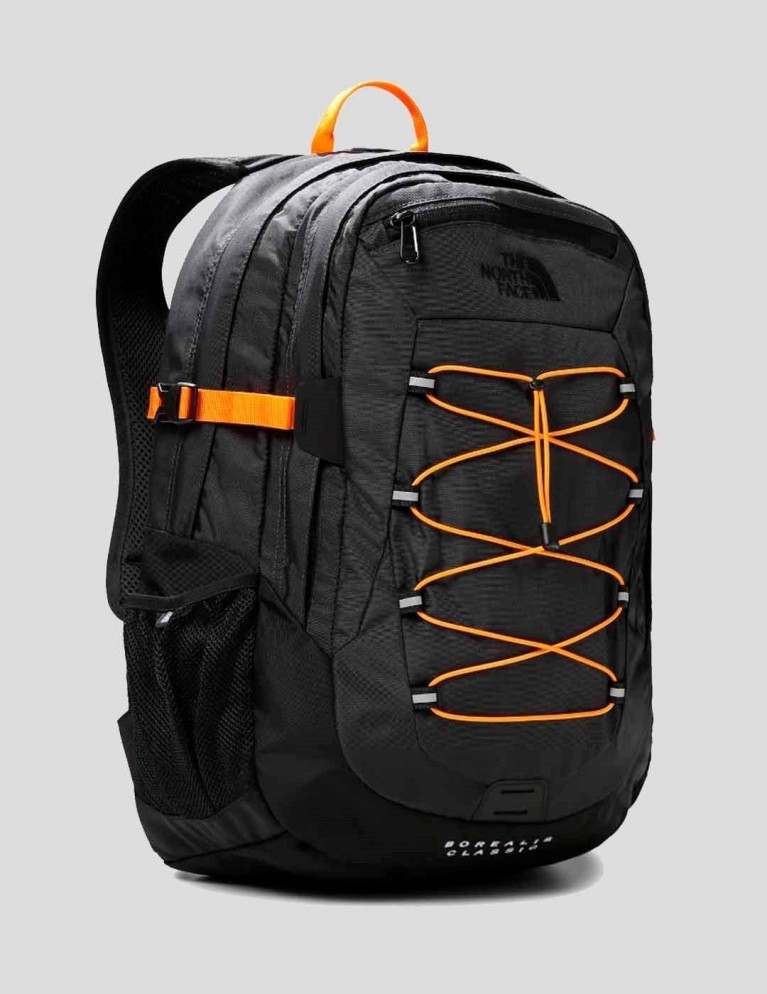 Mochila THE NORTH FACE borealis classic asphalt grey/cone orange