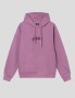 Felpa STUSSY logo stock applicare cappuccio orchid