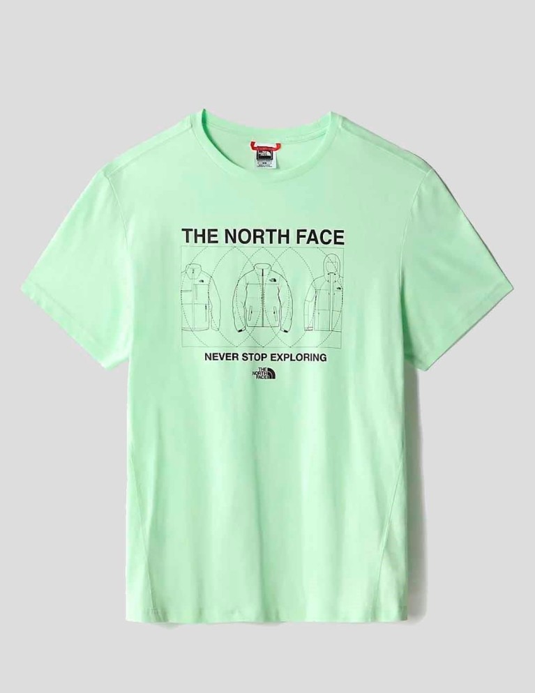 Camiseta THE NORTH FACE coordinates tee patina green