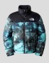 Cazadora THE NORTH FACE 1996 retro nuptse printed jacket wasabi ice dye print