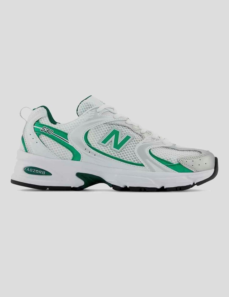 Zapatillas NEW BALANCE 530 white/nightwatch green
